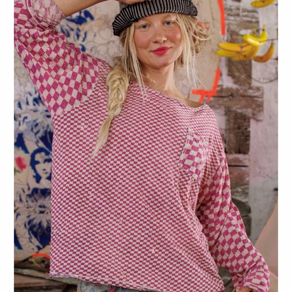 Magnolia Pearl Piecewise Viggo Pocket Tee - Picture 2 of 6